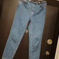 Дънки mom jeans без колан , снимка 6 - Дънки - 29346758