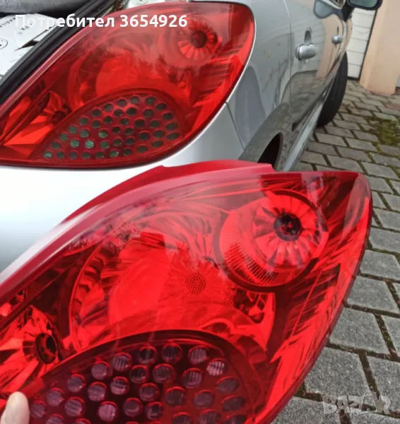  Чисто нов десен стоп за PEUGEOT 207,закупен от Германия оригинален!!!! , снимка 1