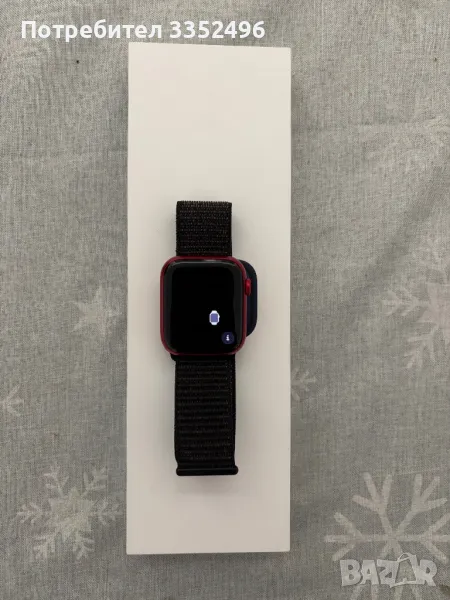 Apple Watch 9 Red T-loop 45mm, снимка 1