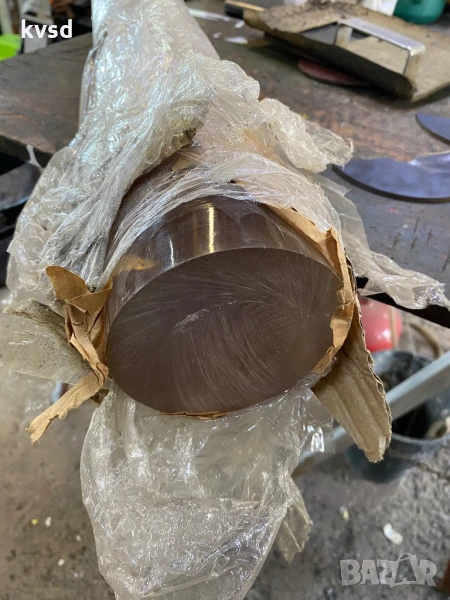 Плексиглас на прът ф100мм., снимка 1