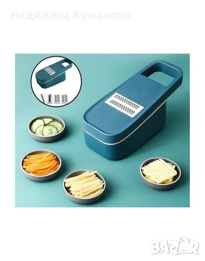 ❌ Ренде за плодове и зеленчуци с отцедник 5в1, снимка 1