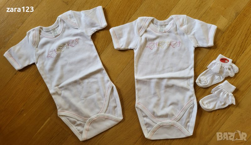 2 нови бодита + чорапки, снимка 1