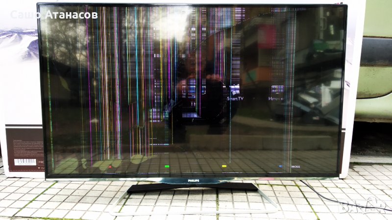 PHILIPS 42PFL5038K/12 със счупена матрица ,715G5778-P02-000-002S ,715G5713-M0E-000-005K ,6870C-0451A, снимка 1