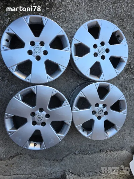 Оригинални алуминиеви джанти за Опел 17 цола, 5х110, снимка 1