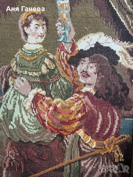 Прекрасен гоблен Рембранд и Саския, снимка 1