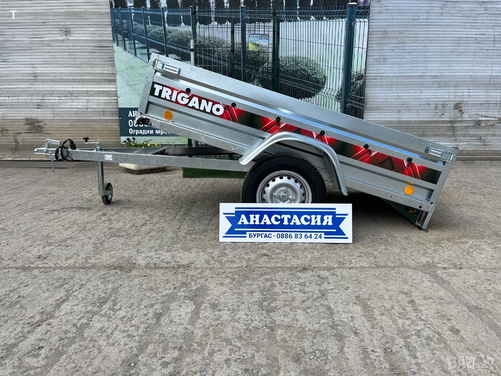 НОВО Туристическо, самосвално ремарке TRIGANO P202, снимка 1