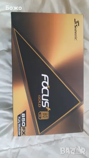 Чисто ново захранване за настолен компютър Seasonic SSR-750FХ 750W ATX Active PFC 80 Plus Gold, снимка 1