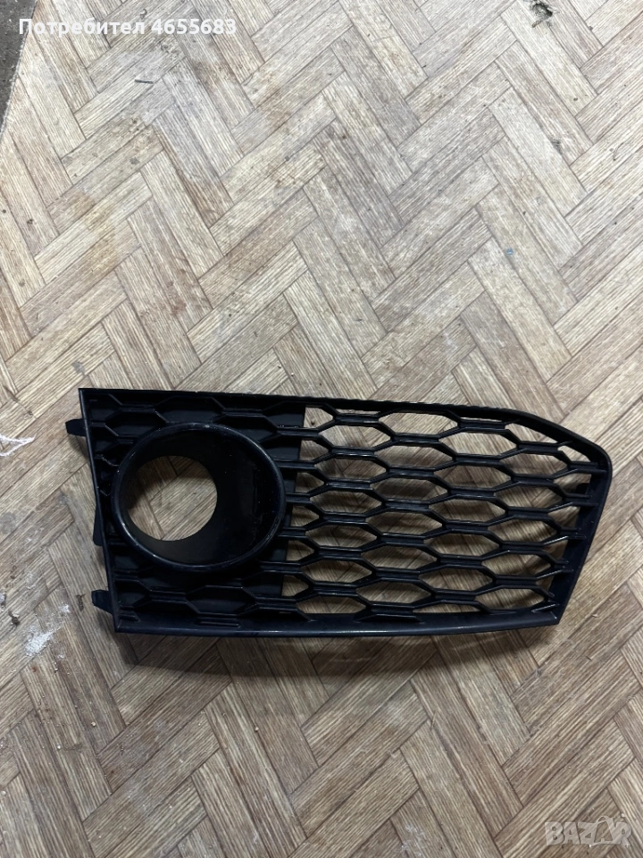Лява халогенна решетка за ауди а6 ц7 тип рс6, снимка 1