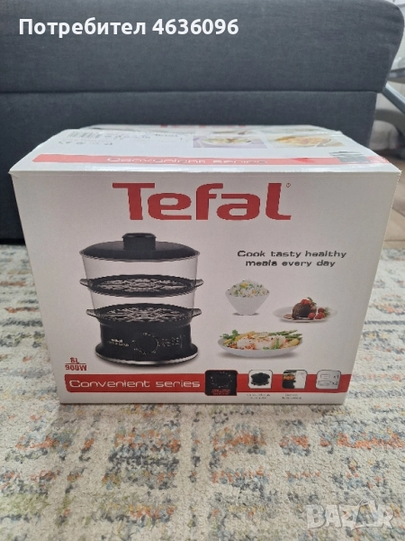 Уред за готвене на пара Tefal, снимка 1