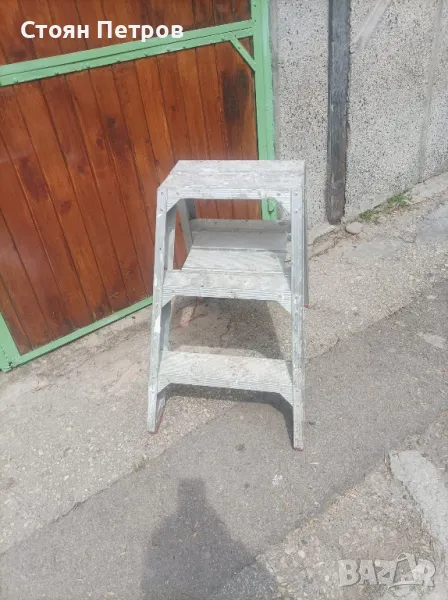 Алуминиева стълба, сгъваема, снимка 1