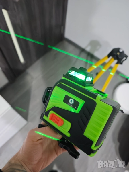 👉 „НОВО! Лазерен Нивелир 16 Линии Зелен Лазер – Самонивелиращ, Пълен Комплект, снимка 1