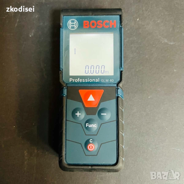 Лазерен нивел Bosch GLM 40, снимка 1
