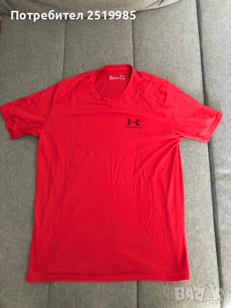 Червена тениска Under Armour, снимка 1