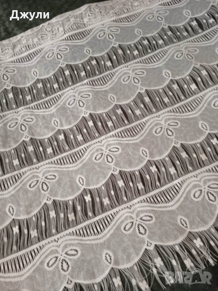 Перденце бяло, снимка 1