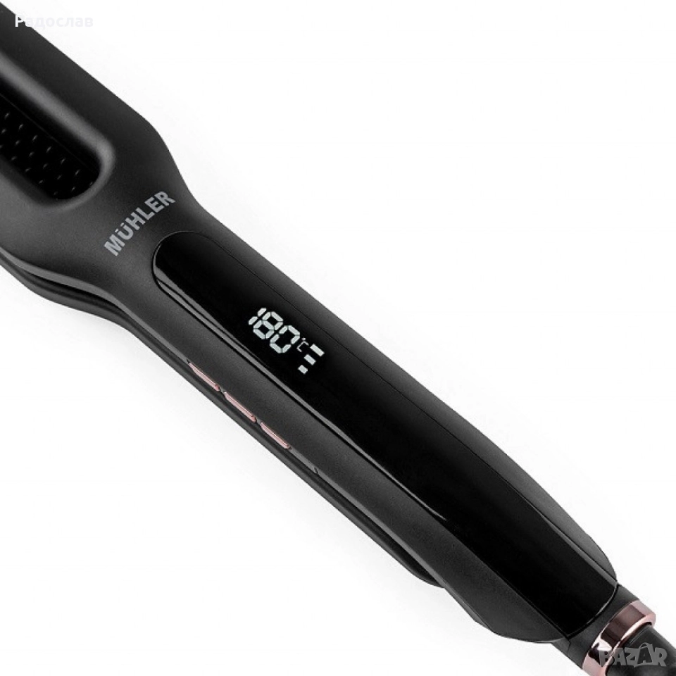 Преса за изправяне на коса с вграден насочващ гребен Muhler MHS-777, снимка 1