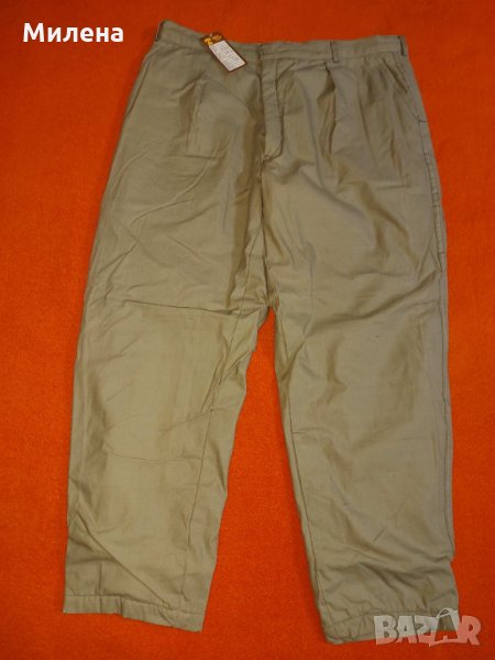 ЗИМЕН ПАНТАЛОН СИВО - ЗЕЛЕН С ПОДПЛАТА, снимка 1