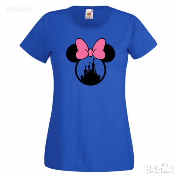Дамска тениска Minnie Head 3 Подарък,Изненада,Рожден ден,, снимка 1