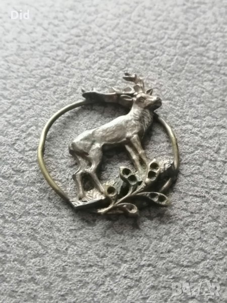 Стара бронзова апликация, снимка 1