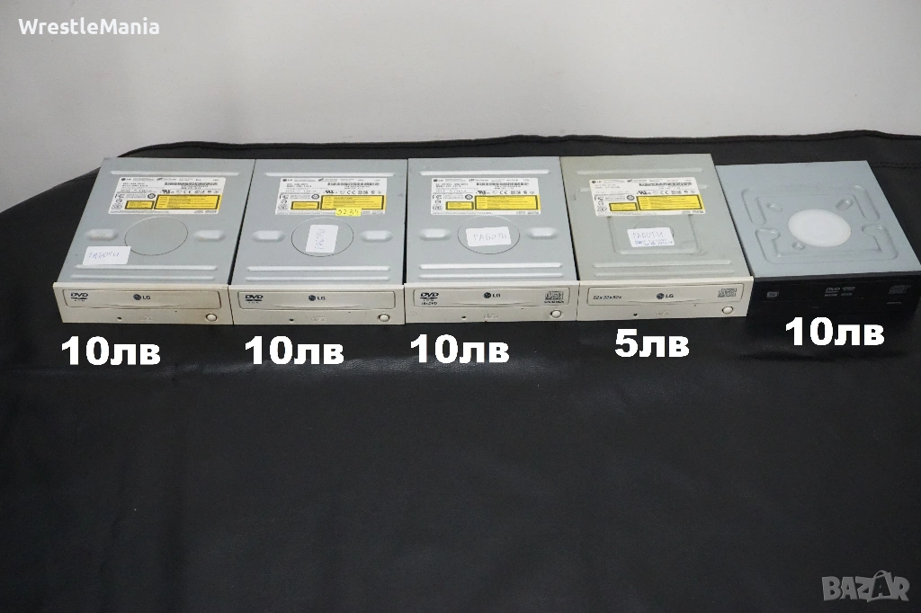 5 DVD/CD Оптични Устройства с IDE интерфейс за Настолен Компютър ТЕСТВАНИ И РАБОТЕЩИ, снимка 1