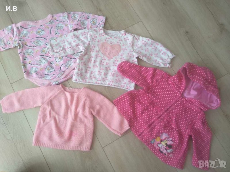Лот блузки за бебе момиченце, снимка 1