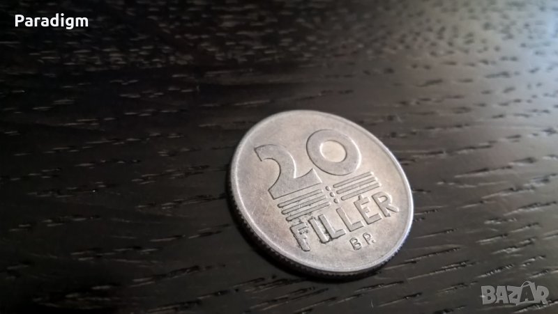 Монета - Унгария - 20 филера | 1980г., снимка 1