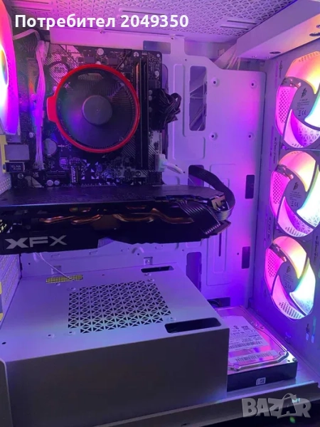 1080p ГЕЙМИНГ | RX 590 8GB | Ryzen 1700X | 16 RAM, снимка 1