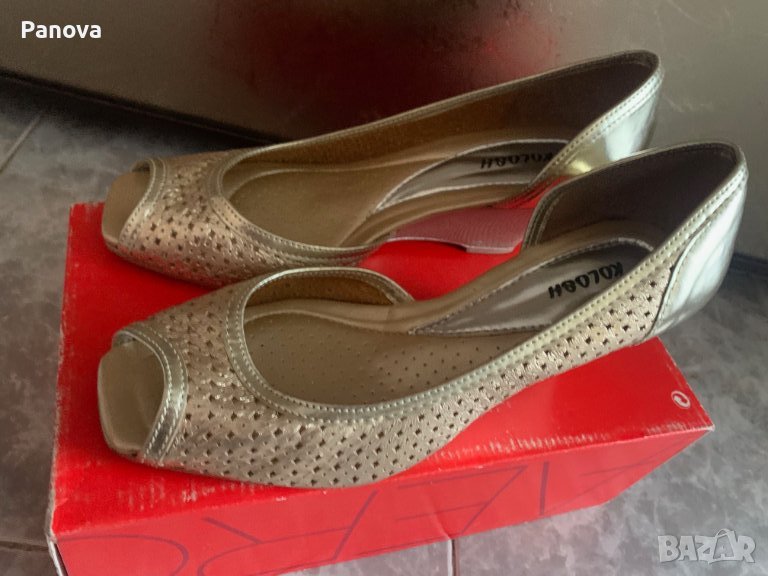 Продавам чисто нови, висок клас, бразилски обувки от естествена кожа.39 номер , снимка 1