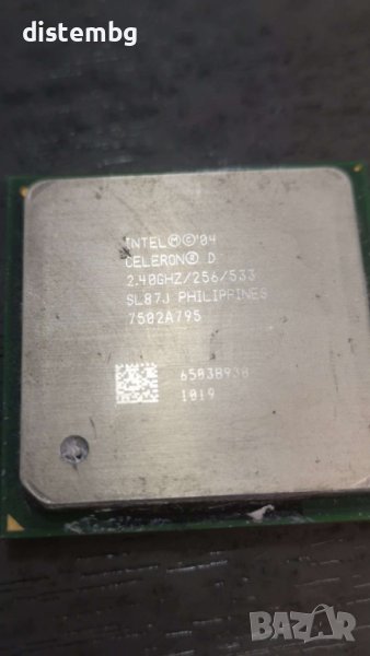 Процесор Intel CeleronD 2.4 GHz   s.478, снимка 1