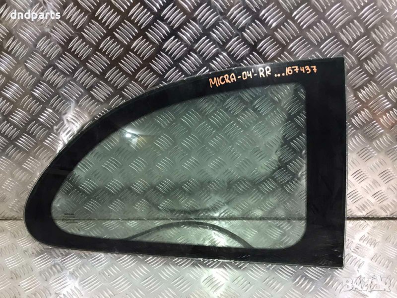 Задно дясно стъкло Nissan Micra,2004г(2-врати), снимка 1