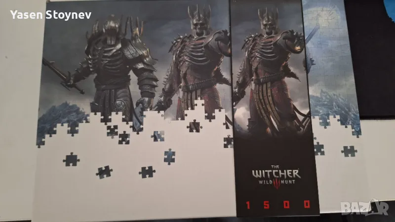The Witcher 3: Wild Hunt пъзел от 1500 части + плакат, снимка 1