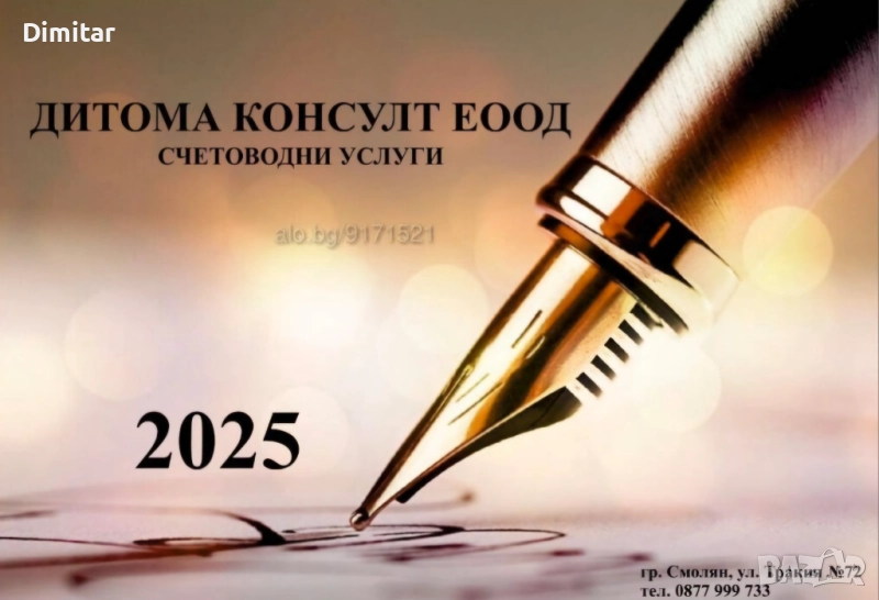 Счетоводни услуги/счетоводител, снимка 1