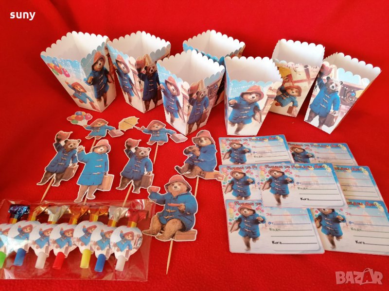 Парти артикули мечето Падингтън, снимка 1