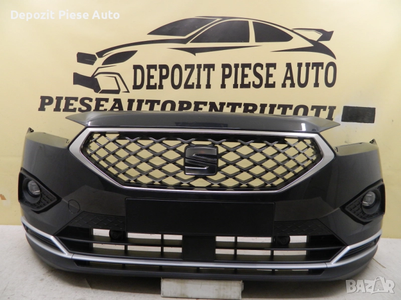 Предна броня за Seat Tarraco, 2018, 2019, 2020, 2021, 2022, 2023, 5FJ807221D, снимка 1