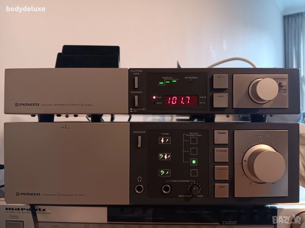 PIONEER A-X30 & F-X30L усилвател + тунер, снимка 1