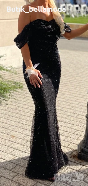 Официална черна рокля , снимка 1