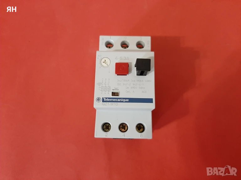 Mоторна Защита Telemecanique/Schneider GZ1-M10,4-6.3A, снимка 1