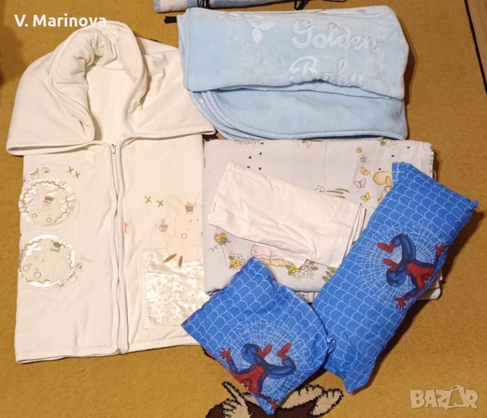 Лот бебешки одеяла 15лв, снимка 1