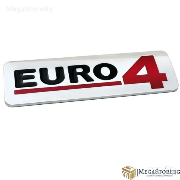 Емблема Euro 4 - 170x50мм Euro 5, снимка 1