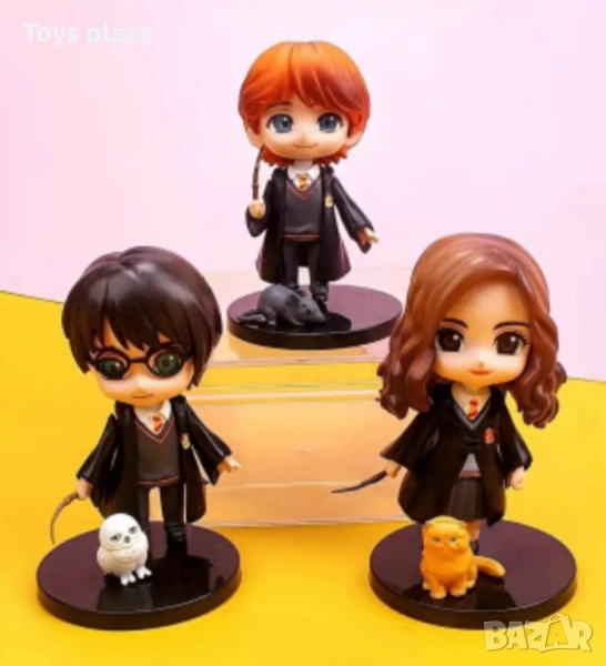 Лот 3бр фигурки Хари Потър, Harry potter , снимка 1