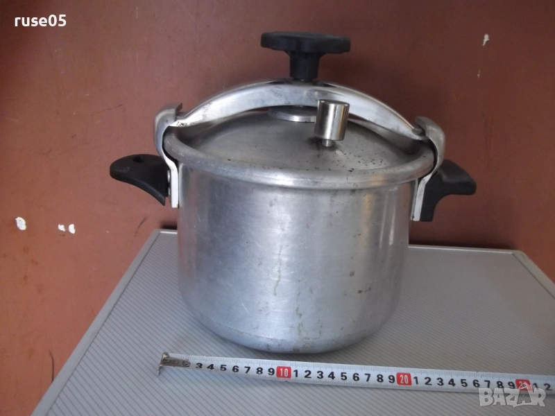 Тенджера под налягане "Минутка - 6 литра" съветска, снимка 1