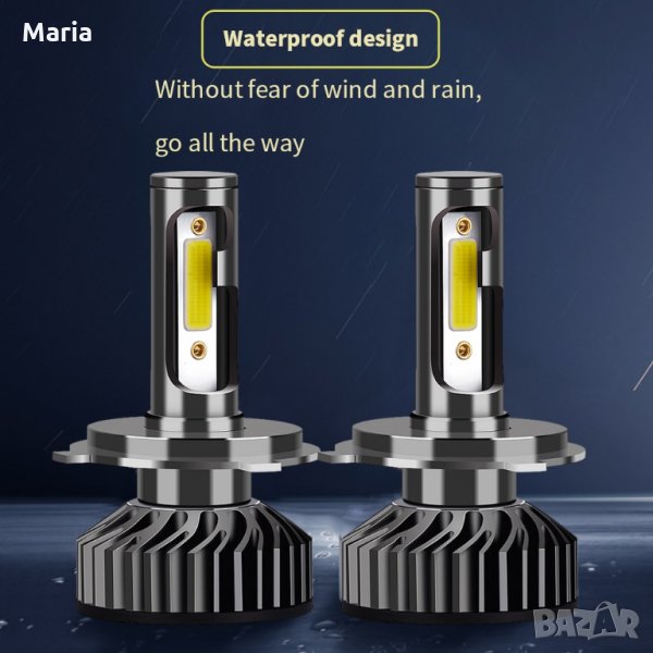 LED крушки с вентилиране 9006/HB4 9005/HB3, снимка 1