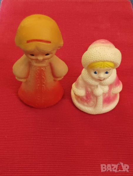 Две стари гумени кукли СССР. , снимка 1