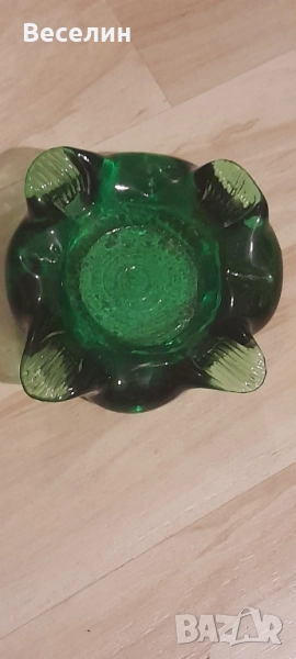 Пепелник цветно стъкло  Намаление , снимка 1