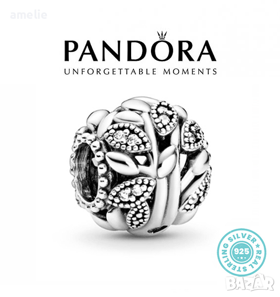 Талисман Пандора сребро проба 925 Pandora Tree of Life. Колекция Amélie, снимка 1