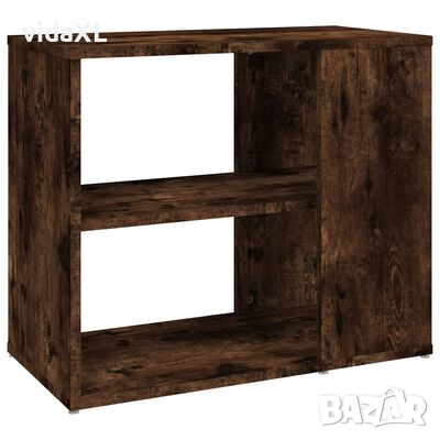 vidaXL Страничен шкаф, опушен дъб, 60x30x50 см, инженерно дърво（SKU:815813, снимка 1