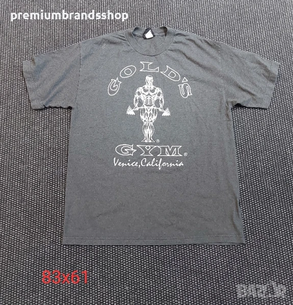 Gold's gym тениска L размер 90'S, снимка 1