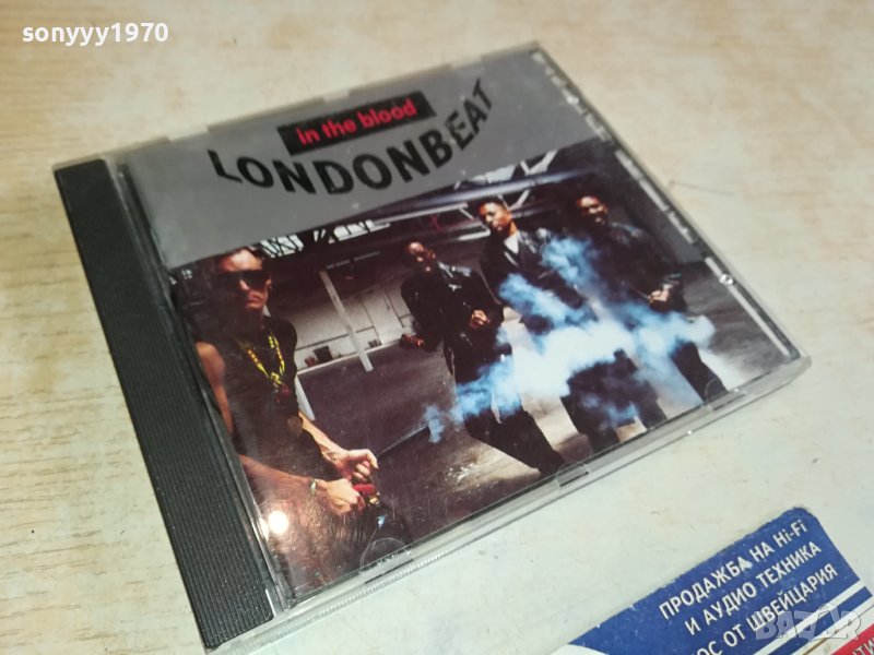 LONDONBEAT IN THE BLOOD-ORIGINAL CD FROM GERMANY 1402241346, снимка 1