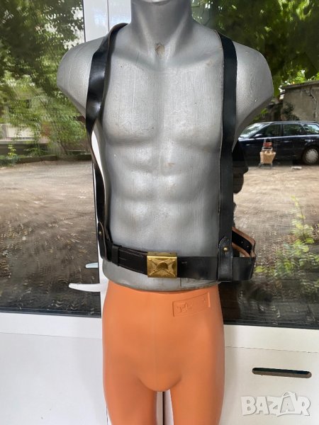 Продавам  руски войнишки колан с презрамки  , снимка 1