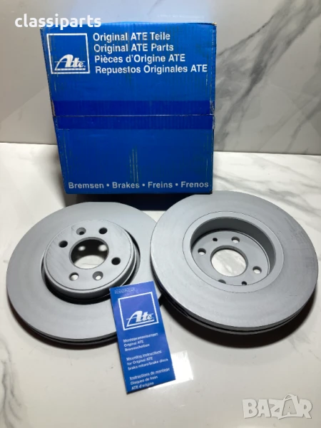 Спирачни дискове ATE за РЕНО Лагуна, Меган, Сценик, Канго, Клио, Туинго..., снимка 1