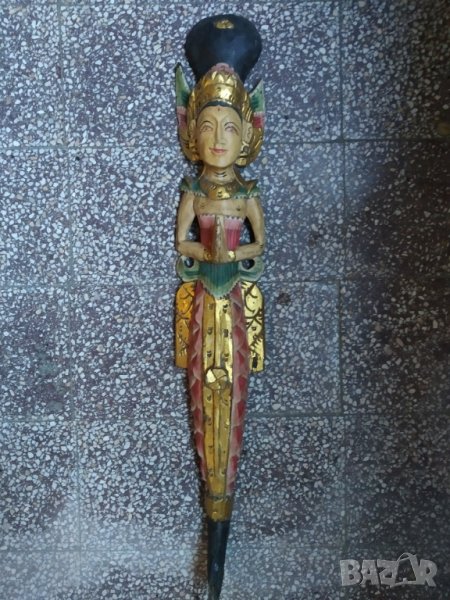 дървена статуетка , снимка 1